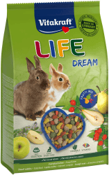 🐰🍏🍐 Vitakraft Life Dream Zwergkaninchen Futter 🍐🍏🐰