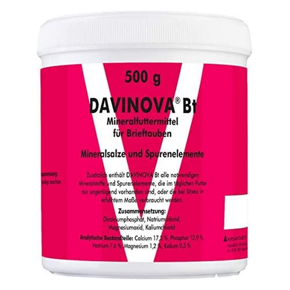 🐦 Quiko Davinova Bt 500g - Mineralfuttermittel für Brieftauben 🌿