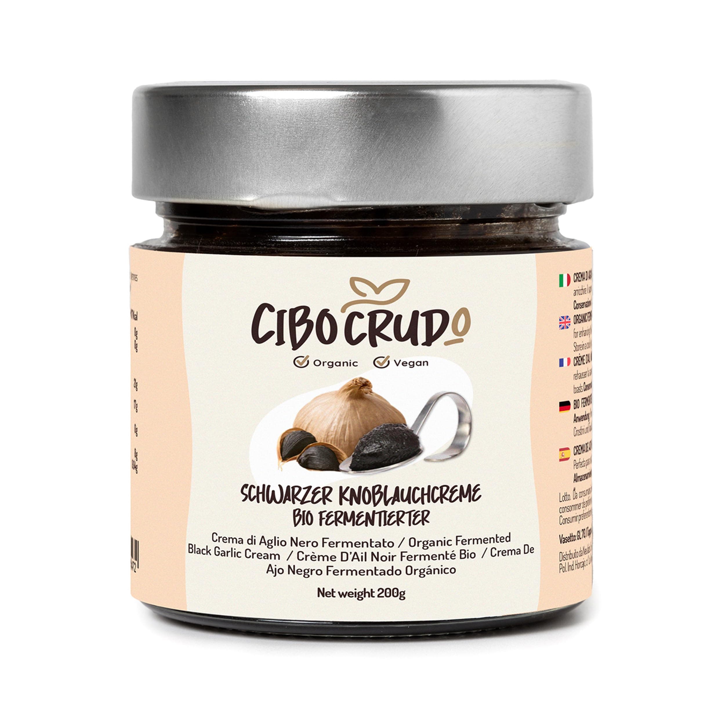 Bio Schwarzer Knoblauch Paste - 200g 🌿😋