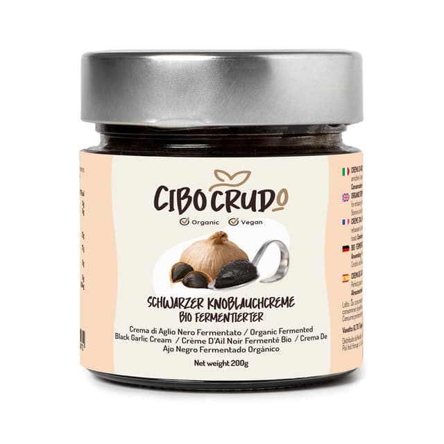 Bio Schwarzer Knoblauch Paste - 200g 🌿😋
