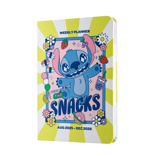 Grupo Erik Hausaufgabenheft Schülerkalender 2025/2026 Disney Stitch Schulplaner 2025 2026 📆📚