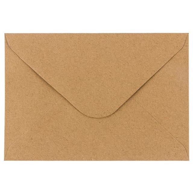 Hochwertige Kraftpapier Umschläge | 100 Stück 💌🎉