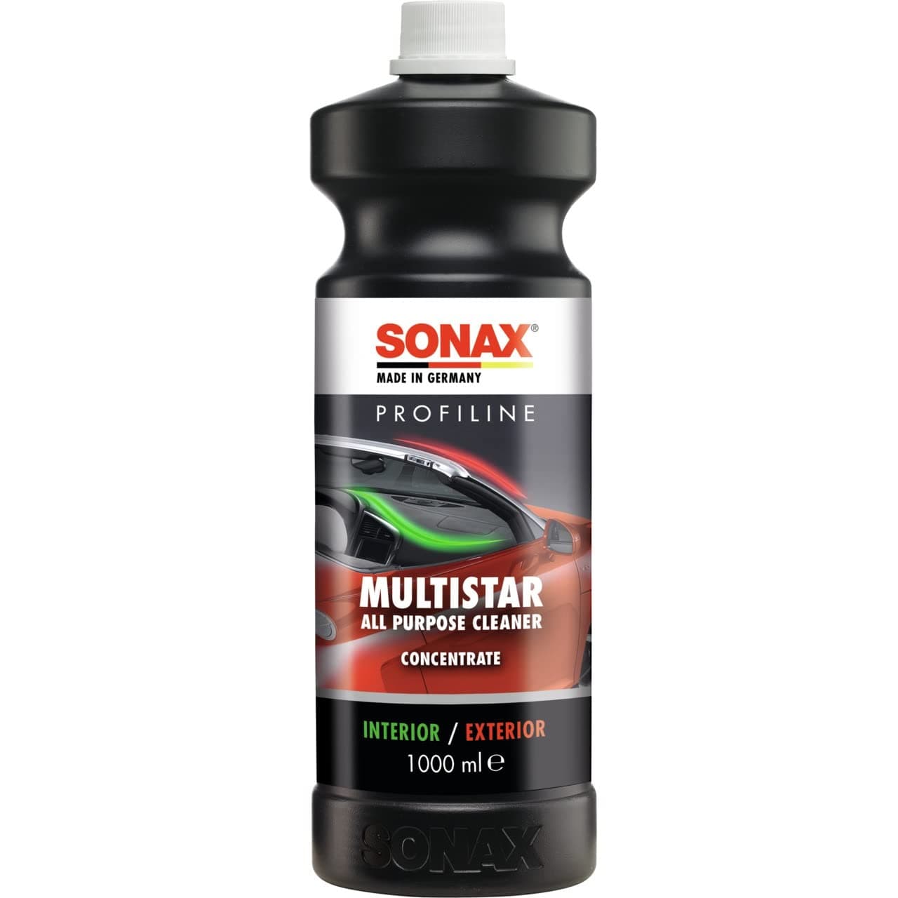 🚗 SONAX PROFILINE MultiStar (1 Liter) Universell einsetzbarer Kraftreiniger für die Reinigung von Kraftfahrzeugen 🧼