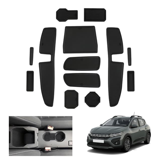 GAFAT Dacia Sandero 3/ Sandero Stepway III 2021-2024 2025 Antirutschmatten 🚗💥