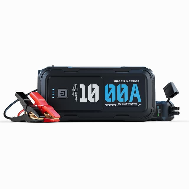 🚗 Starthilfe Powerbank 1000A Tragbarer 12V Starthilfekabel & Booster für alle Wetterlagen GK-J1201 🚗