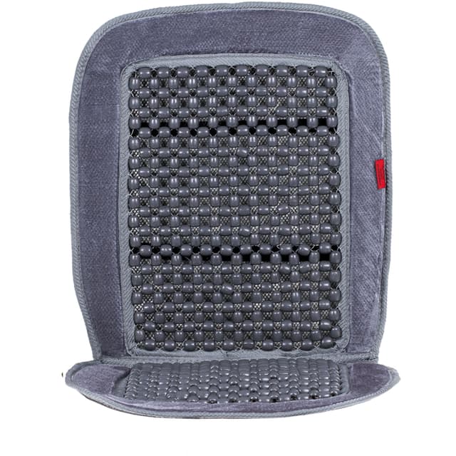 HEYNER® Holzkugel Sitzauflage Retro GRAU 🚙♥️ Klassiker Kompatibel für VW T1 T2 T3 T4 T5 T6 Bus Van