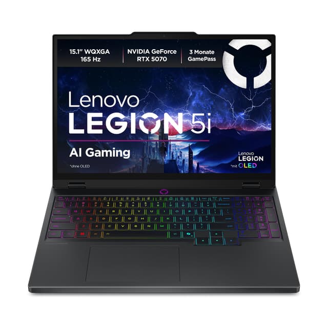 🎮 Lenovo Legion 5i Gaming AI Laptop | 15.1" WQXGA 165Hz OLED Display