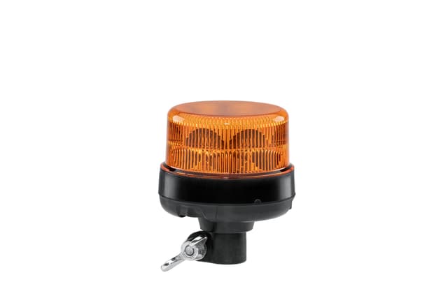 🌟 SUPER ANGEBOT! 🚨 HELLA 2XD 066 146-011 LED-Blitz-Kennleuchte - K-LED Nano - 12/24V - gelb - Rohrstutzen, flexibel