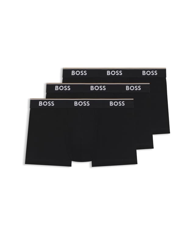 🔥 BOSS Herren Trunk, 3er Pack Power Multi-Pack: Boxershorts M New - Black1 - Angebot!