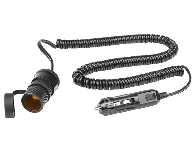 🚗 EUFAB 16559 Verlängerungskabel, 12 V, Länge 2,5 M, Schwarz 🛠️