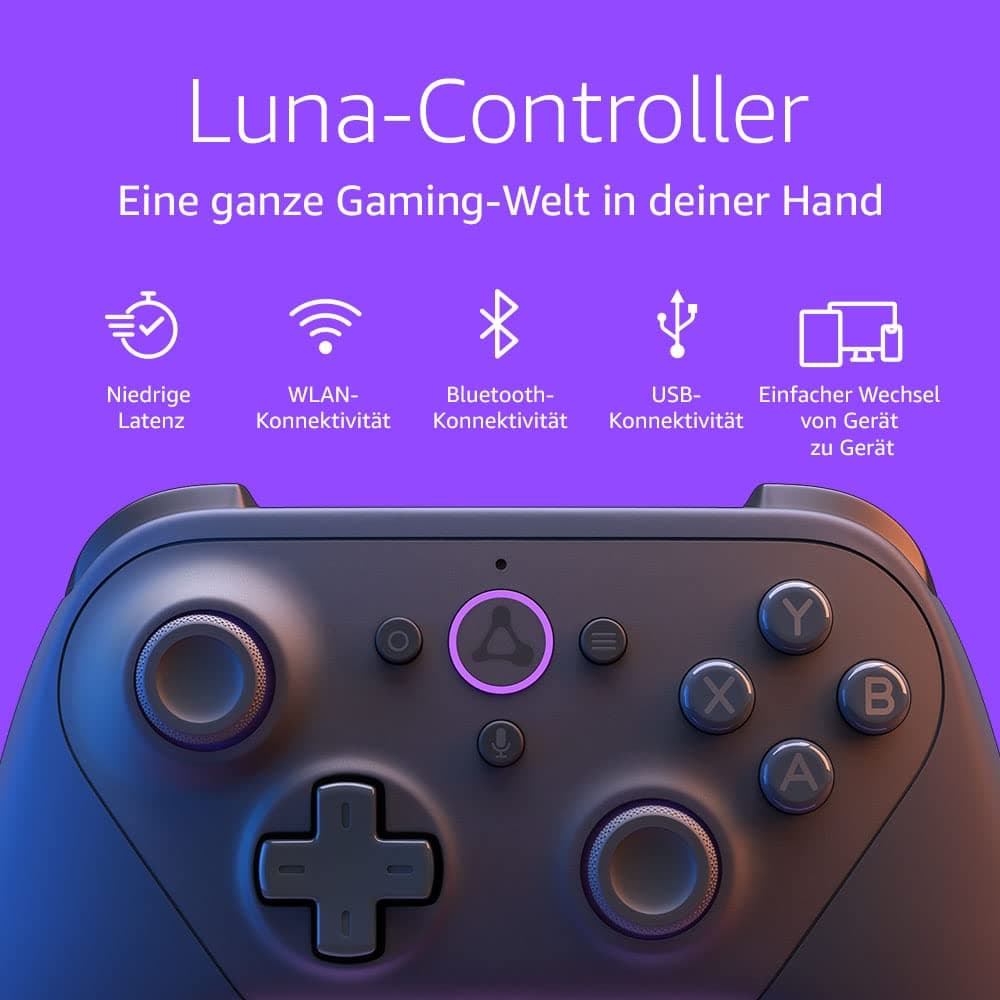 🎮 Der schnurlose Luna-Controller für optimales Gaming-Erlebnis auf Amazon Luna 🌙