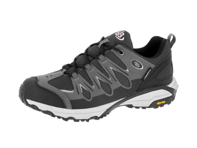 🔥 Super Deal! Brütting Damen Expedition Walkingschuhe 39 EU Schwarz Grau 🚶‍♀️