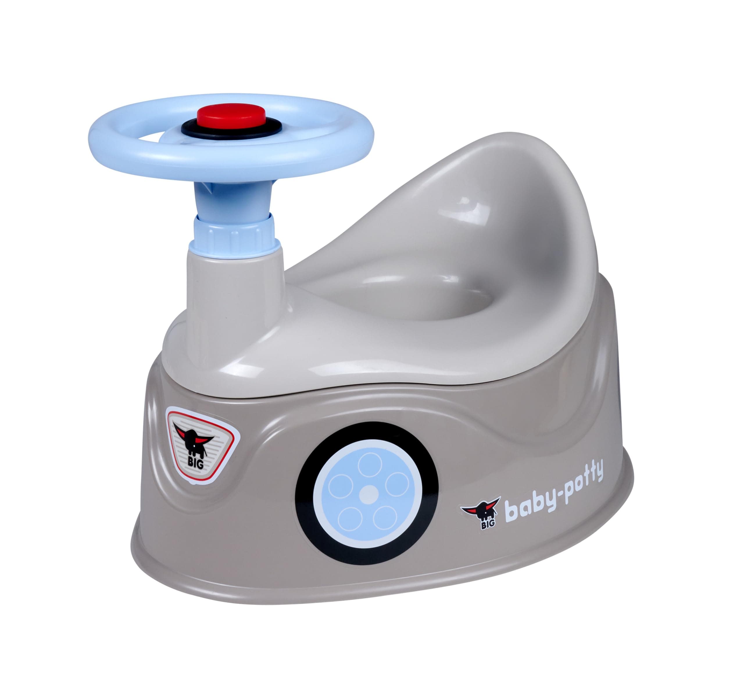BIG-Baby-Potty grau - Lerntöpfchen im BIG-Bobby-Car Design 🚗💩