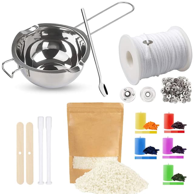 🕯️ ALLAVA Kerzen Selber Machen Set | DIY Kerzenherstellung Kit 🕯️