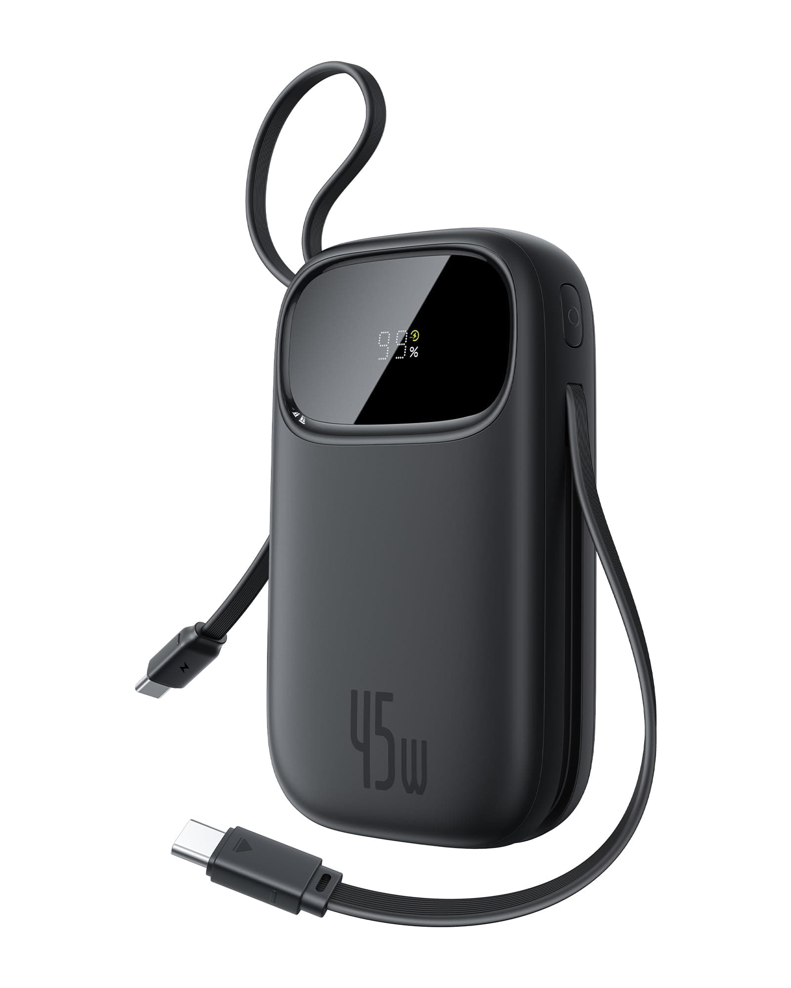 Baseus QPow3 Powerbank 45W 20000mAh mit 2 integriertem USB-C Kabel 🚀