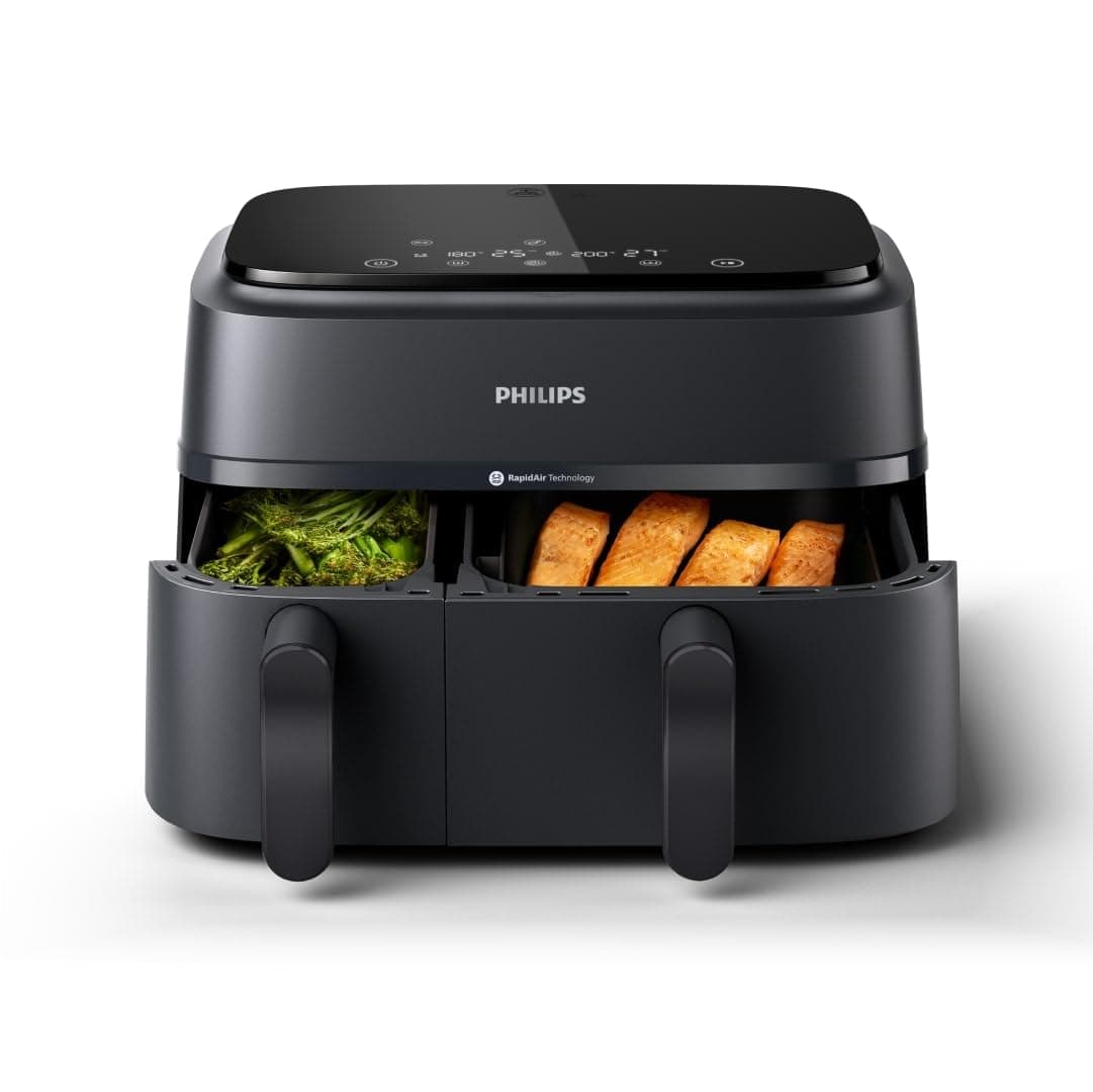 🔥 Philips Airfryer Dual Basket 3000 Series, 9L, 2 Körbe - Angebot!