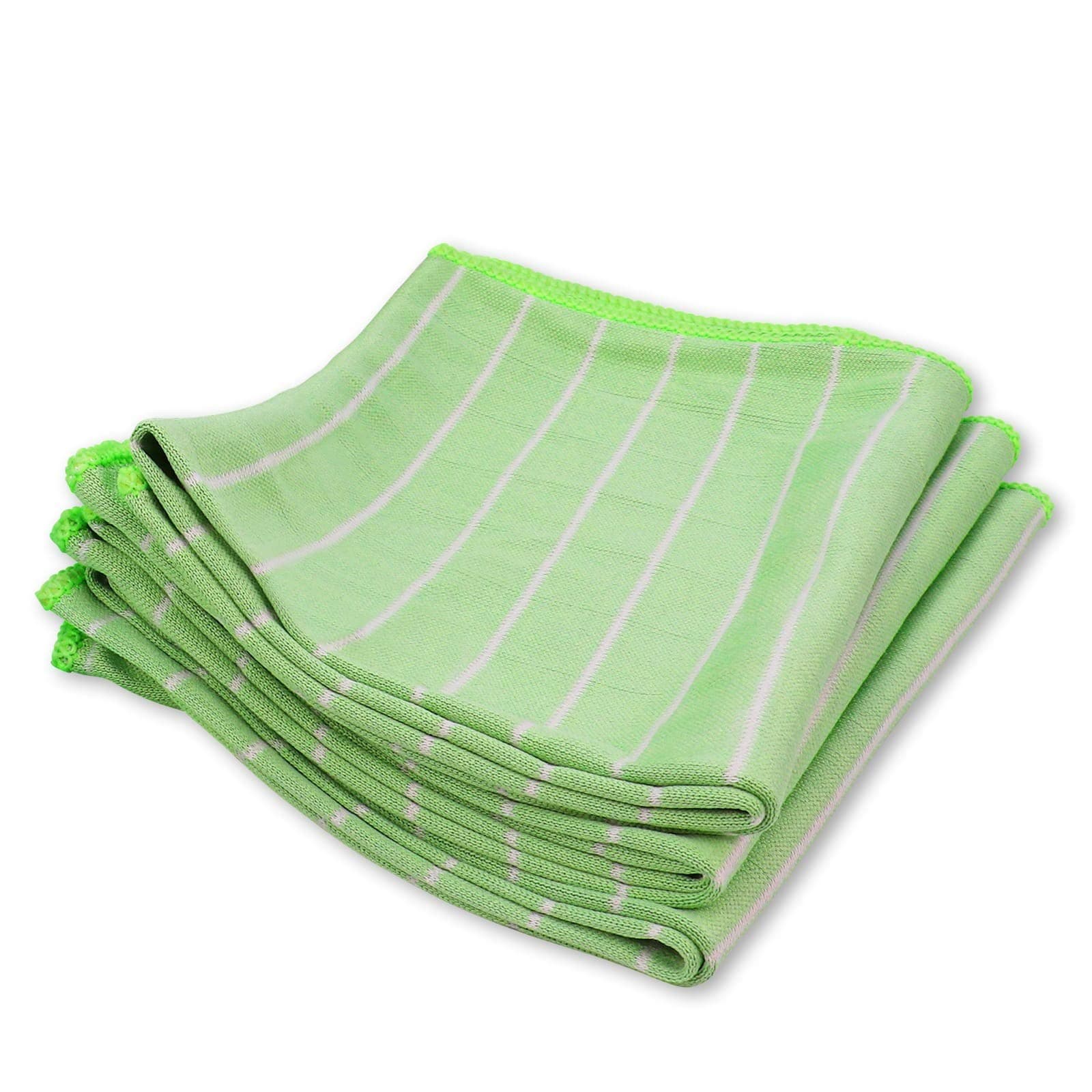 🌟 ABACUS® Bambus Shine Glastuch/Geschirrtuch 60x40 cm 3er Set 🌟