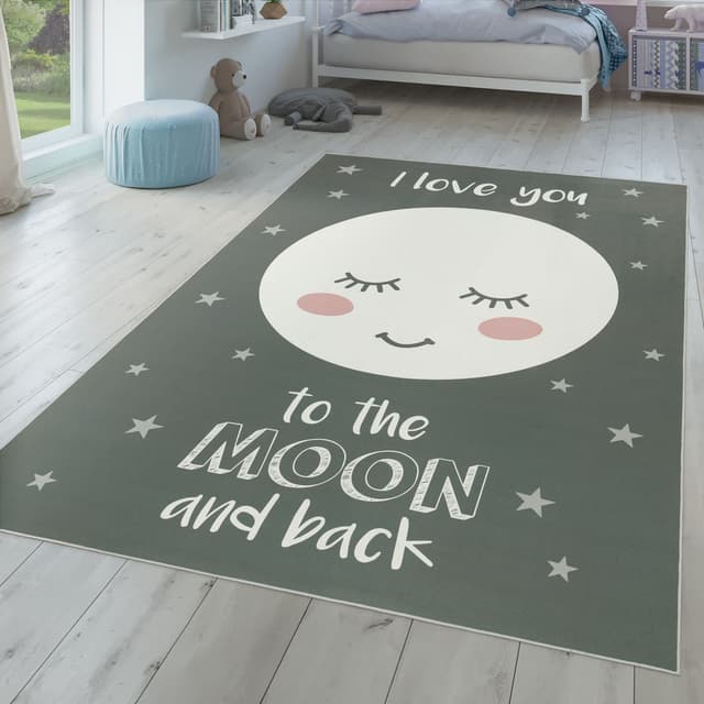 🌟 TT Home Kinderteppich Teppich Kinderzimmer Junge Mädchen Spielteppich Baby Modern 🌟
