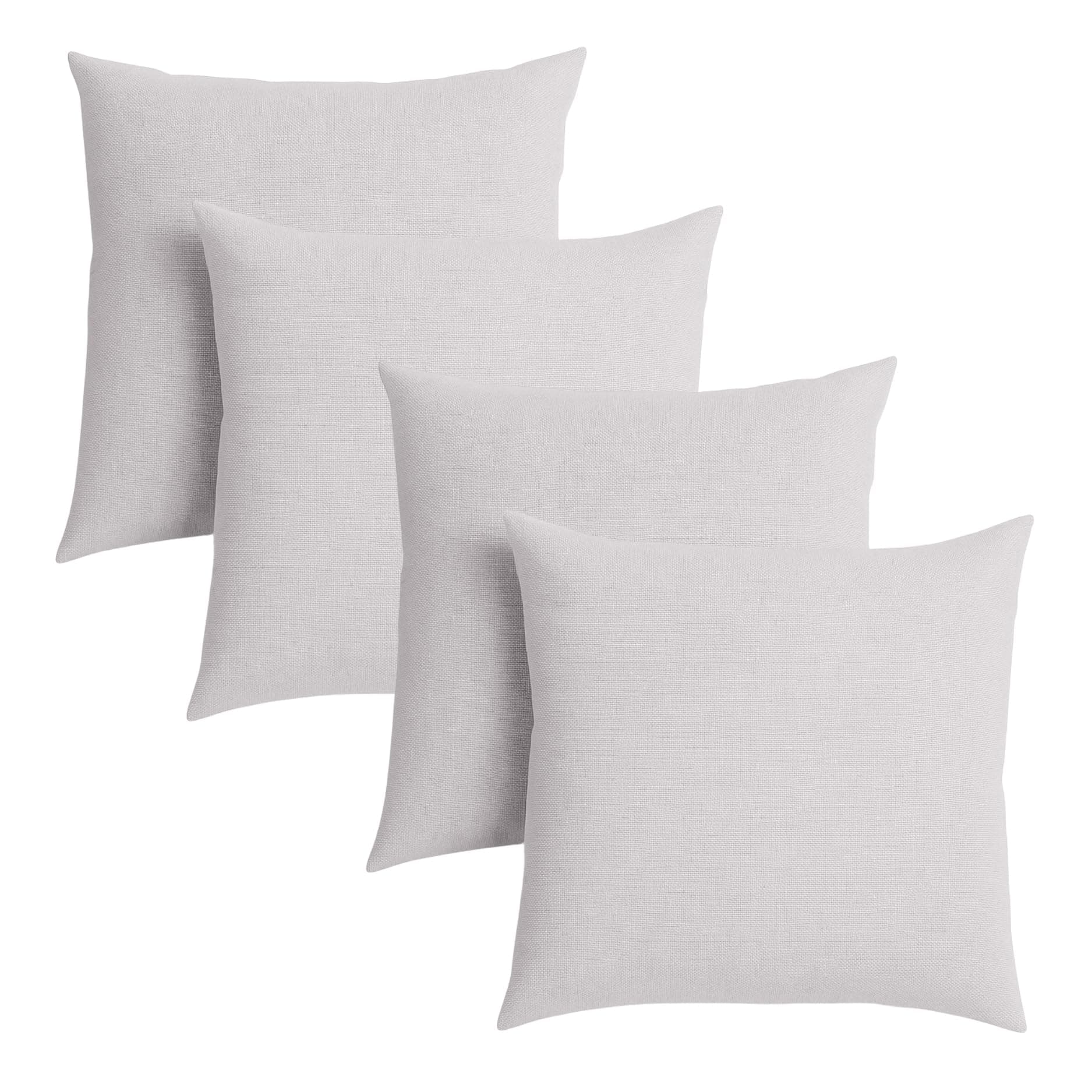 Sleepling 4er Set 40 x 40 cm Sofakissen mit Füllung und Bezug 🛋️