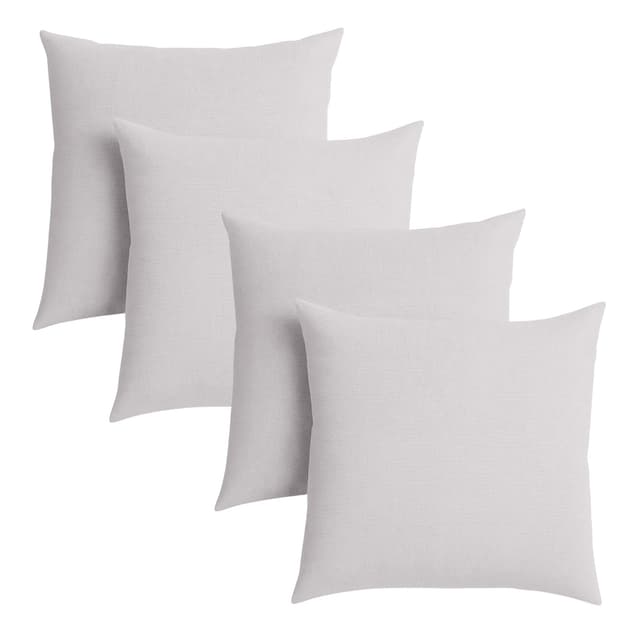 Sleepling 4er Set 40 x 40 cm Sofakissen mit Füllung und Bezug 🛋️