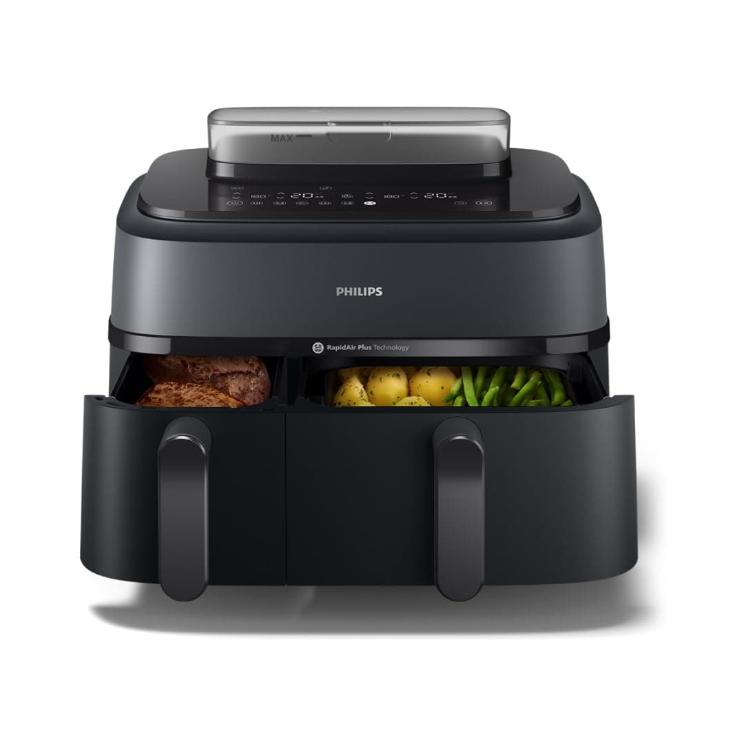 🔥 Philips Steam Airfryer 5000 Series Dual Basket - Airfryer & Dampfgarer 🍲