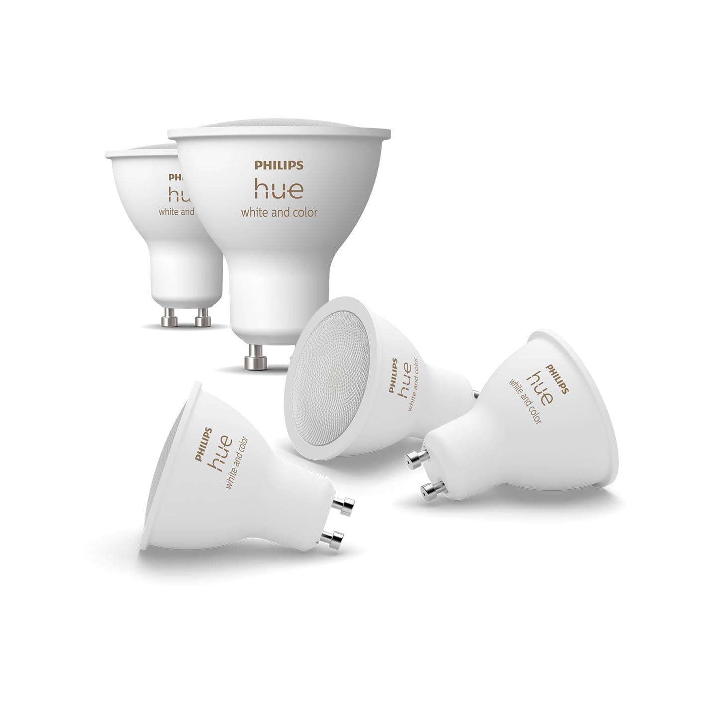 Philips Hue White & Color Ambiance GU10 LED Spot 5er Pack 🌈🔆
