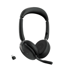 🎧 Jabra Evolve2 65 Flex - Stereo-Bluetooth-Headset mit Wireless-Charging-Pad