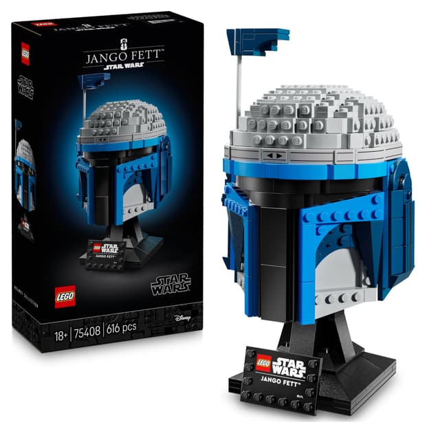 LEGO Star Wars 75408 Jango Fett Helm 🚀🌌 - Mandalorian Bauset für Erwachsene