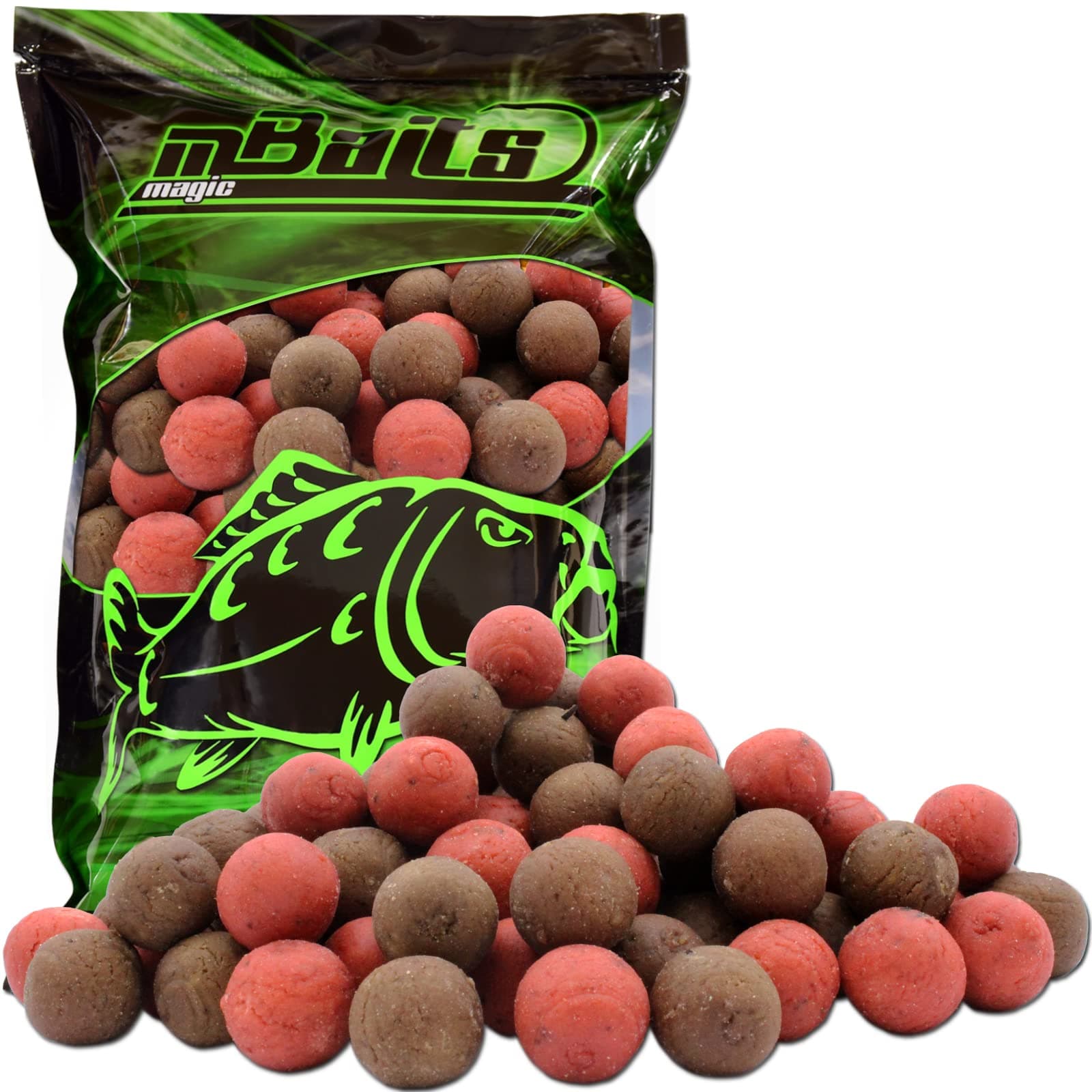 🎣 Angel-Berger Magic Baits Boilies Premium Range 1 Kg Red Garlic 24mm 🌟