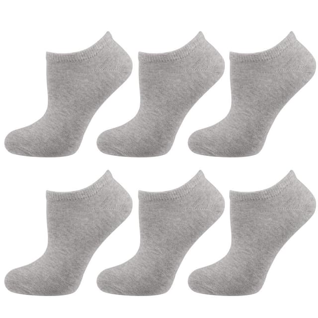 😍 Angebot: Nur Die 6er Pack Sneaker Socken aus weicher Baumwolle 😍