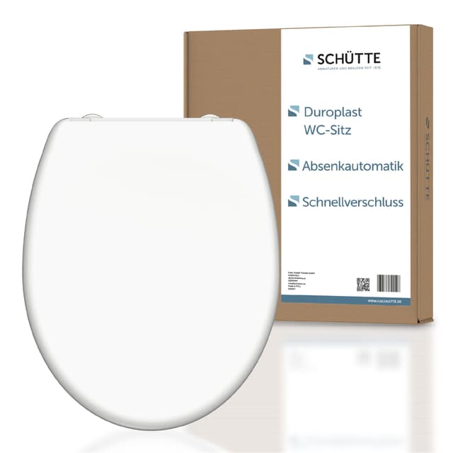 Angebot: SCHÜTTE WC-Sitz mit Absenkautomatik und abnehmbarem Klodeckel