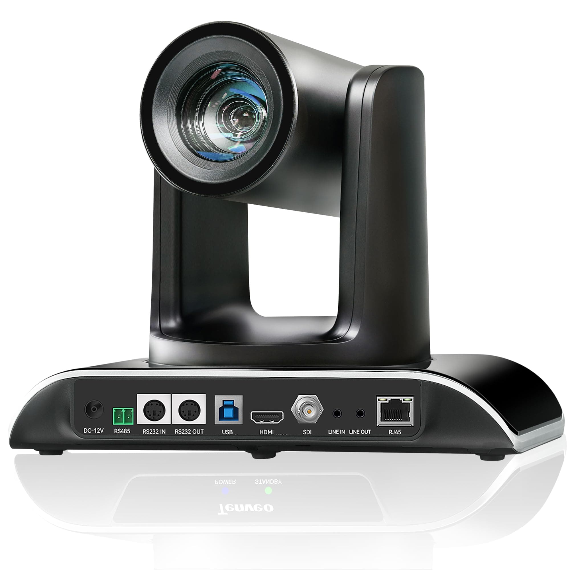 Tenveo PTZ 12X optischer Zoom Konferenzkamera HDMI/USB3.0/3G-SDI/RJ45 PoE Kamera 1080P 60FPS AI Autotracking IP Live Streaming Kamera 📷🔴🔌