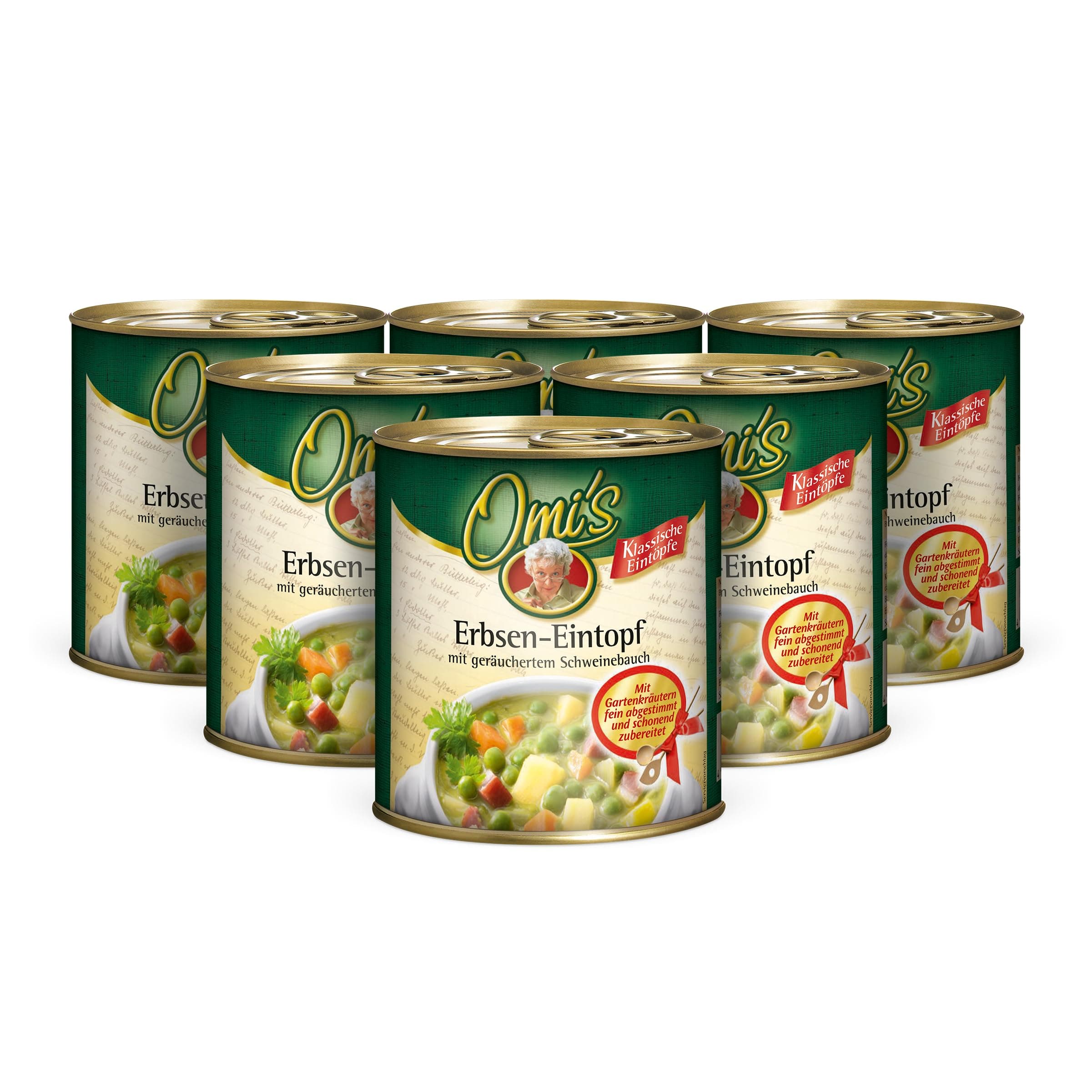 Buss Omi's klassischer Erbseneintopf 🍲 - Traditionelle Erbsensuppe mit Kartoffeln, Karotten und geräuchertem Schweinebauch