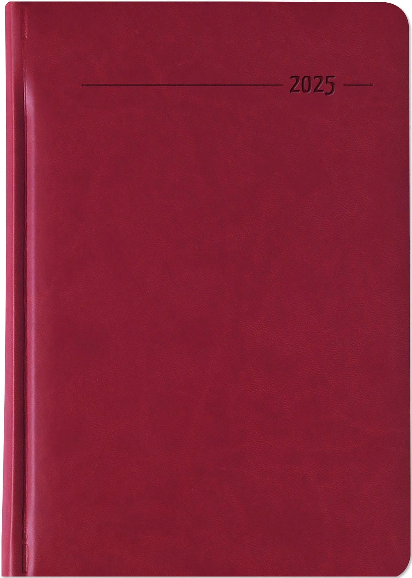 Zettler - Buchkalender Tucson 2025 rot 📅🌙