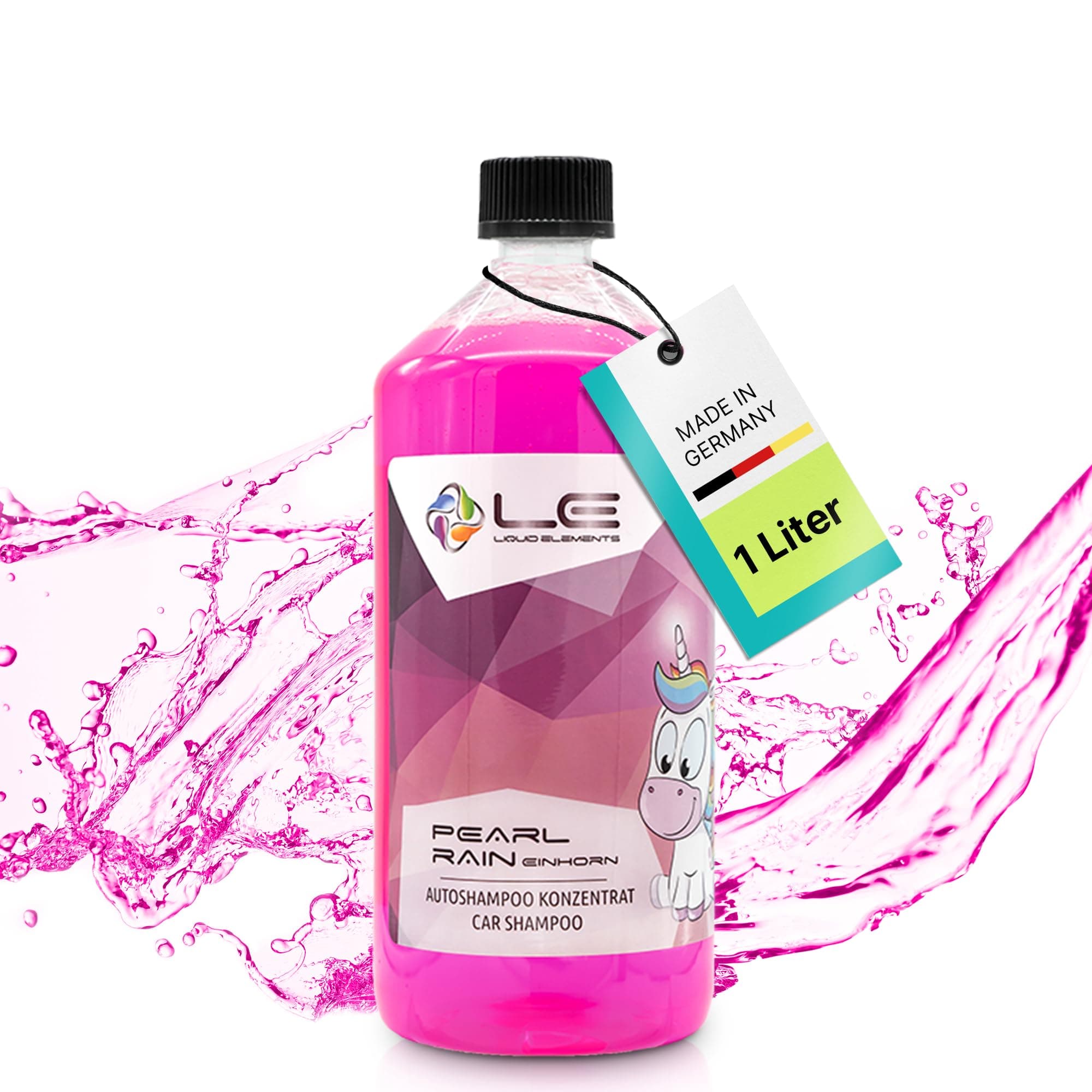 Liquid Elements – Pearl Rain Autoshampoo 1 Liter 🌧️🚗🦄