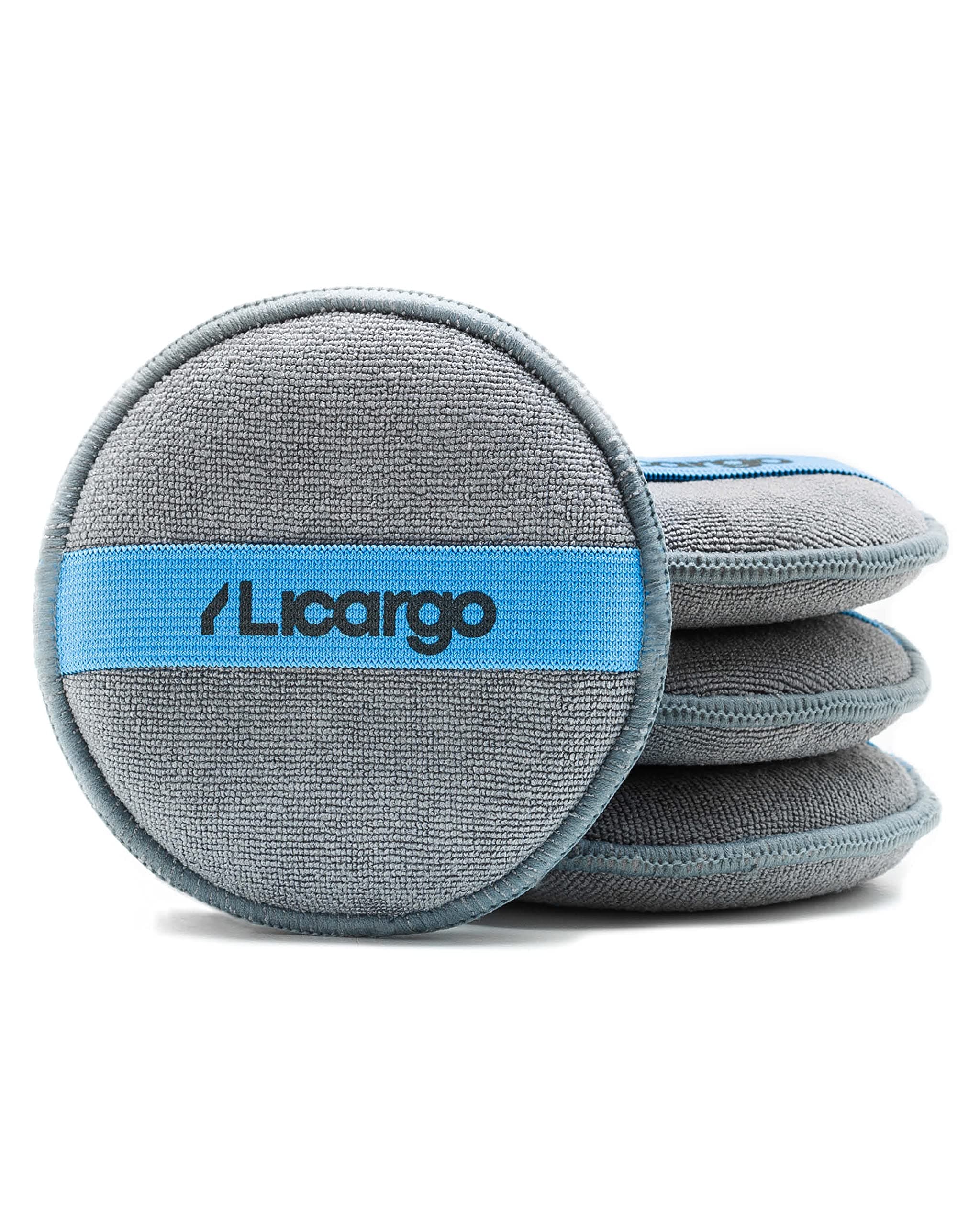 🌟Sonderangebot! LICARGO® 4X Applikator Pads - Mikrofaser Handpolierschwamm 🚗