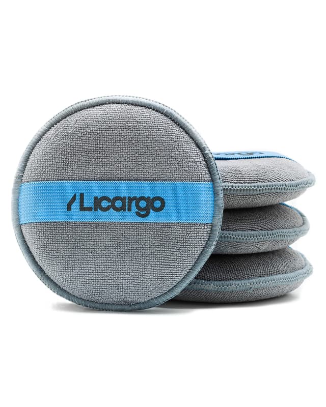 🌟Sonderangebot! LICARGO® 4X Applikator Pads - Mikrofaser Handpolierschwamm 🚗