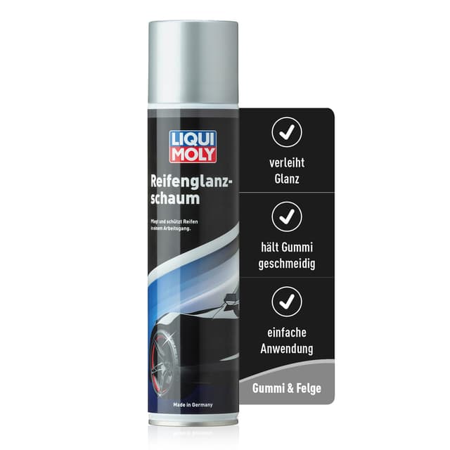 😍 LIQUI MOLY Reifenglanzschaum | 400 ml | Autopflege | Lackpflege 😎