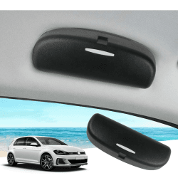 🕶️ GAFAT Brillenhalter Brillenetui für Golf 7/Tigua-n/Passa-t B8 Variant/Touran/AR-teon/Atlas, Sonnenbrillenhalter Brillenetui Auto Innenraum Aufbewahrungsbox Organizer (Schwarz) 🕶️