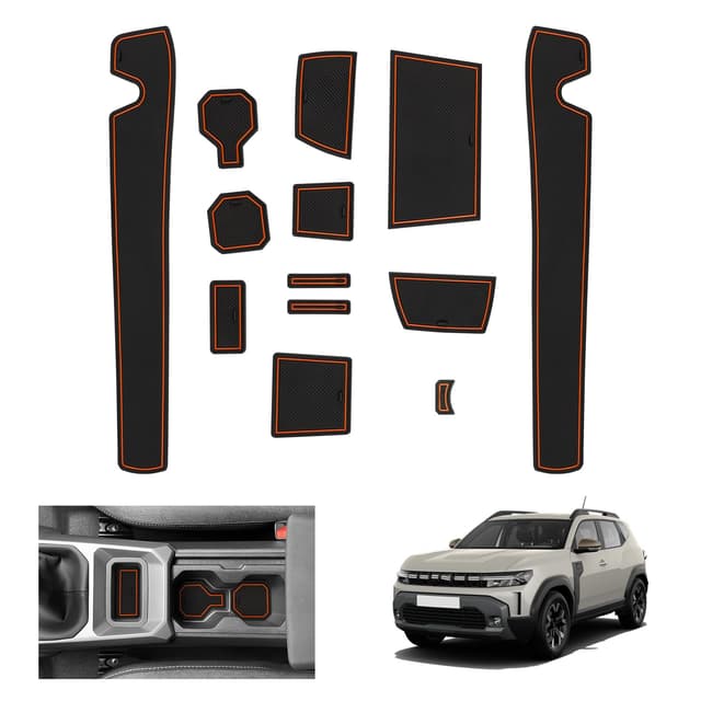 🚗 GAFAT Neuer Dacia Duster 3 2024 2025 Antirutschmatten 🛡️ Gummimatten für Dacia Duster III ab 2024