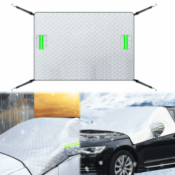 Fosoloni Frontscheibenabdeckung - Auto Windschutzscheibe Winterabdeckung 🚗❄️ Angebot bei HelloDeals