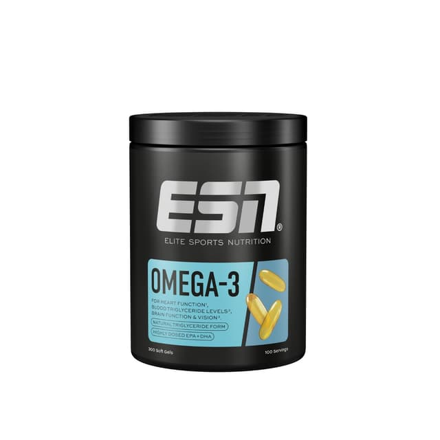 🌟 ESN Omega-3 Angebot: 300 Kapseln, hochdosiertes EPA & DHA 🌊🐟