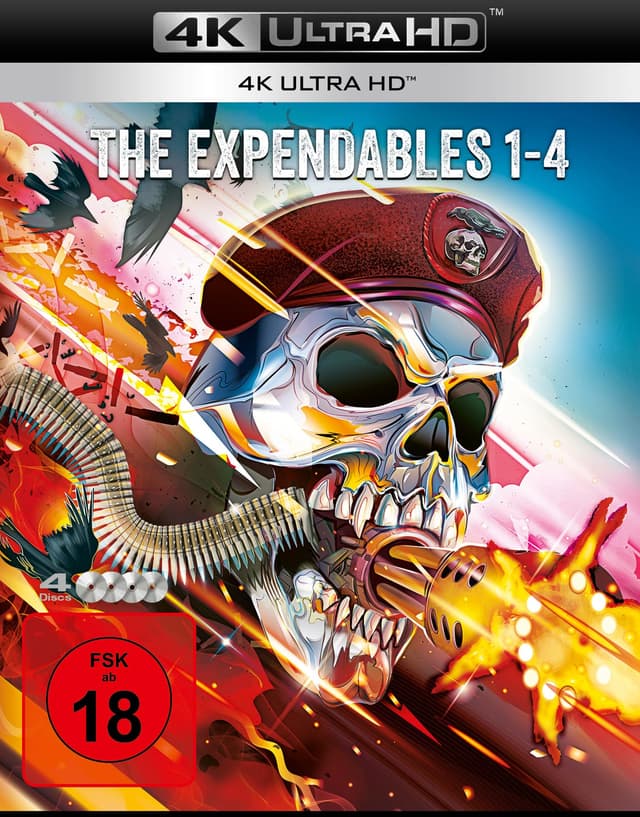 🔥 Angebot: The Expendables 1-4 (4K Ultra HD) 🎬