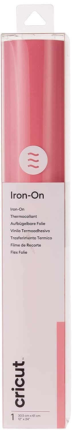 Cricut Transferfolie in Rosa | 61cm (24") | Übertragungsvinyl-Rolle (HTV)