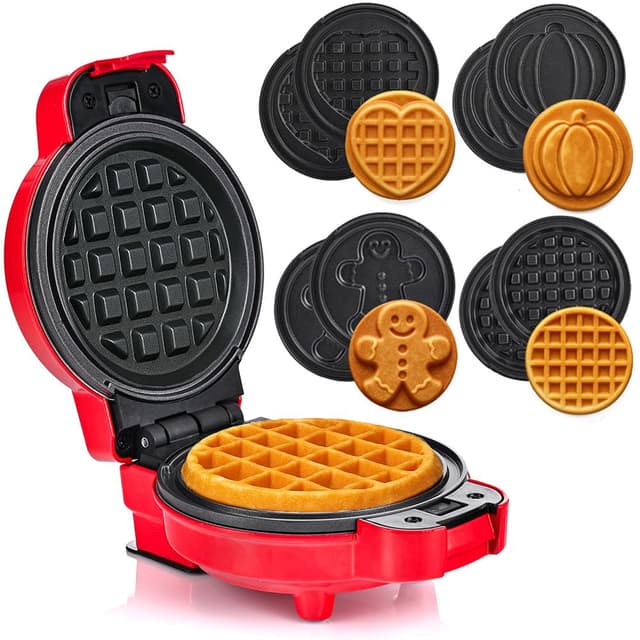 🧇🎃🍪❤️ Mini-Waffeleisen LEHMANN - Ideal für Kindergeburtstage und Familienfeiern!