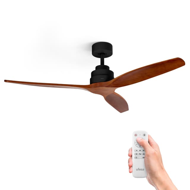 Ufesa Deckenventilator, Ultra Silent, 6 Geschwindigkeiten, Fernbedienung 🌀