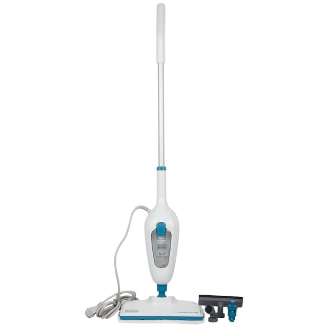 🌟 BLACK+DECKER Energieeffizienter Dampfmopp mit Handreiniger und Zubehör 🌟