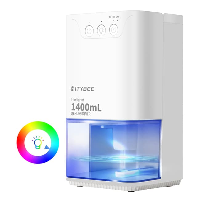 Angebot: CITYBEE Luftentfeuchter Elektrisch 1400ml Entfeuchter 🌬️🏠