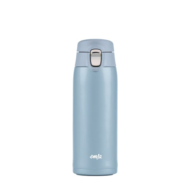 Emsa N21518 Travel Mug Light Isolierbecher | 0,4 L | Edelstahl | 100% dicht | BPA-Frei 😍