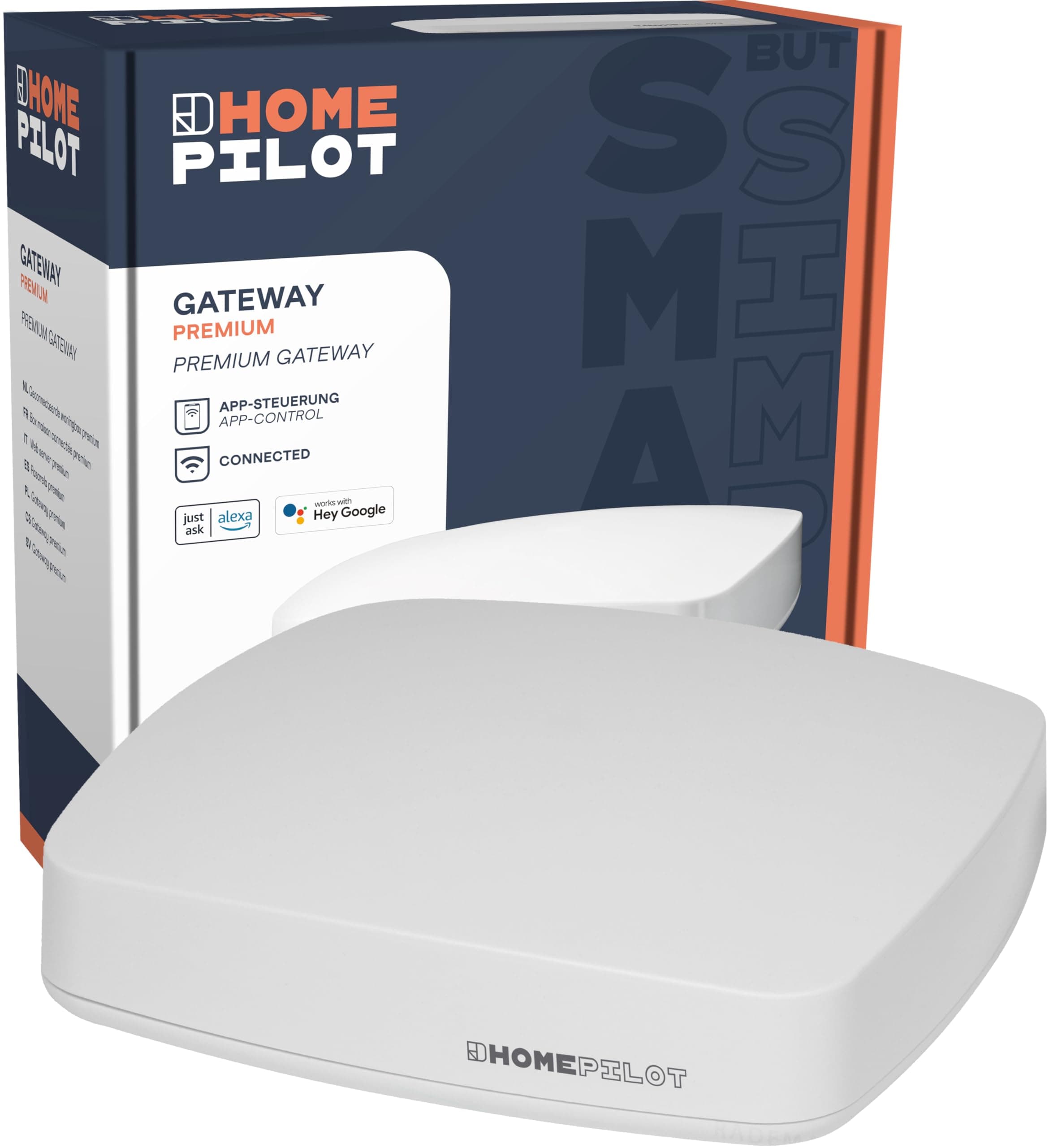🏡 HOMEPILOT Gateway Premium - Smart-Home Zentrale inkl. App & Sprachsteuerung